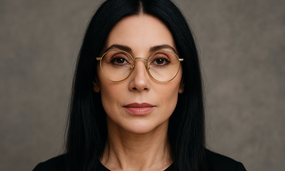 cher circle glasses