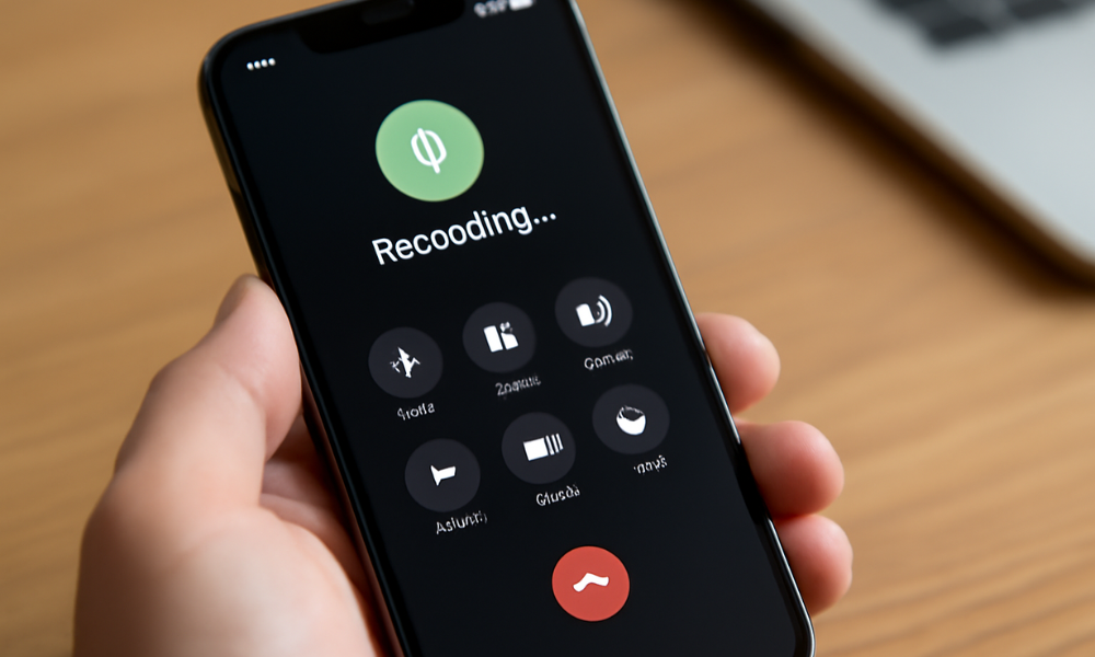 how do you record a phone call on iphone