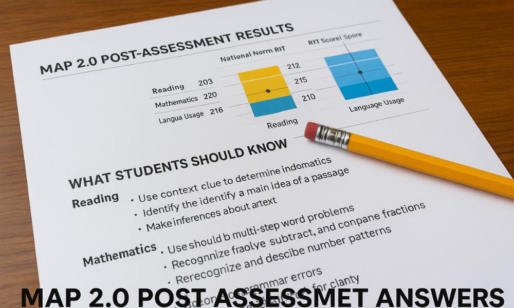 map 2.0 post assessment answers