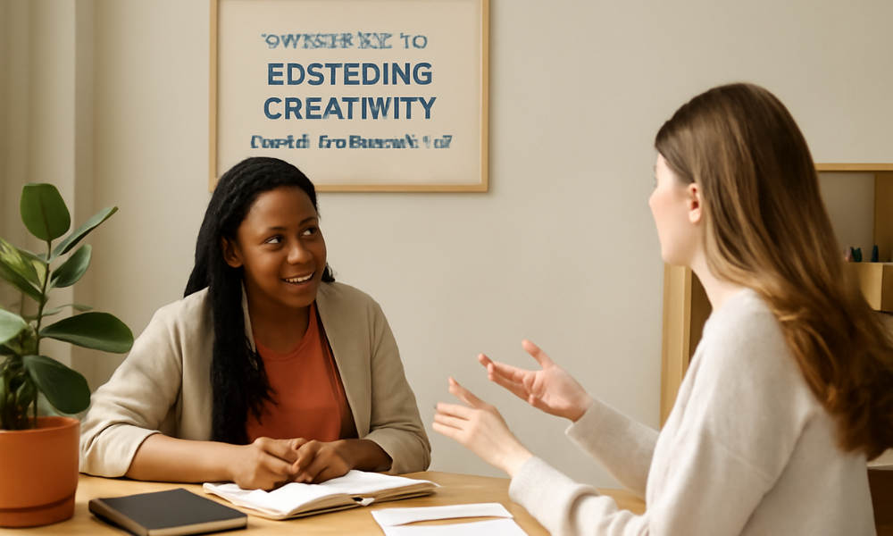 space dedicated to fostering creativity conversationswithjessica