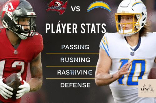 tampa bay buccaneers vs chargers match player stats